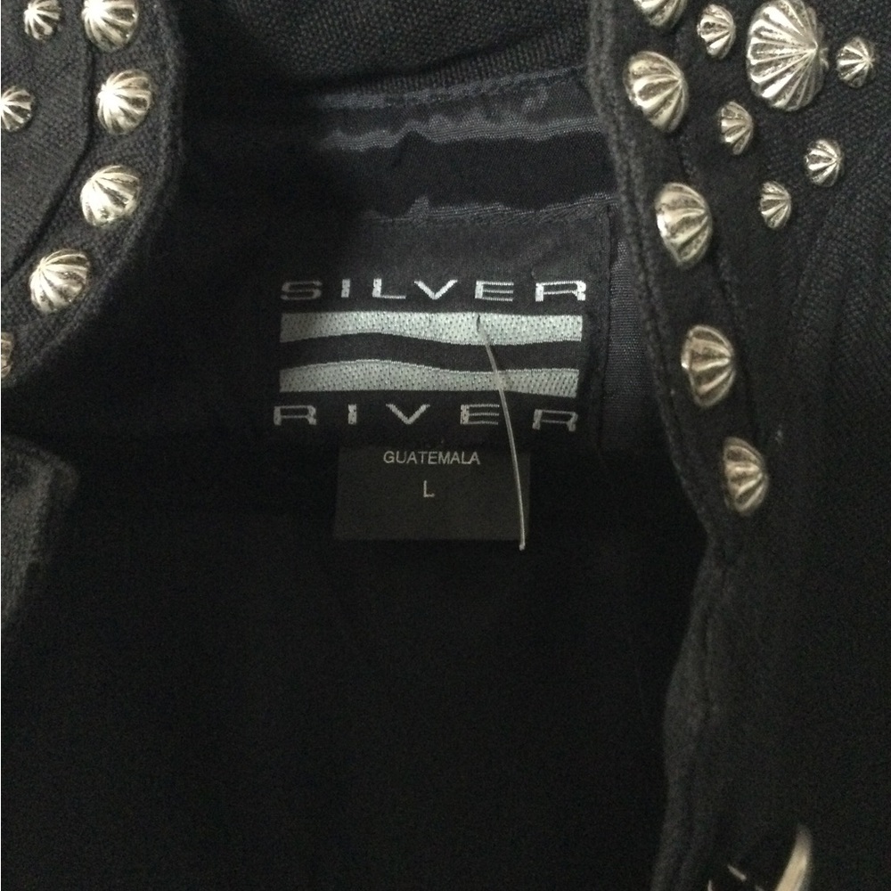 Studded Long Duster Jacket - Picture 9 of 10